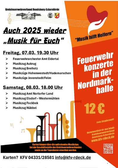 Plakat Nordmarkhalle 2025