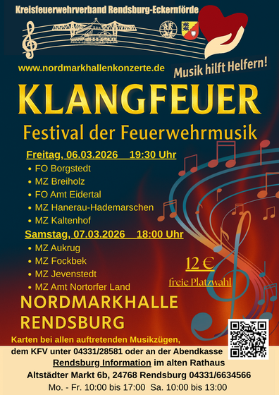 Plakat Klangfeuer 2026