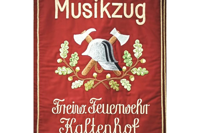 Wappen des Feuerwehrmusikzuges Kaltenhof